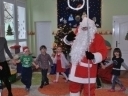 Wizyta Świętego Mikołaja w grupie IV