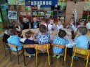 Spotkanie wigilijne w grupie dzieci 4 i 5-letnich