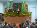 Do naszych przedszkolaków przyjechali artyści z Teatru Lalek