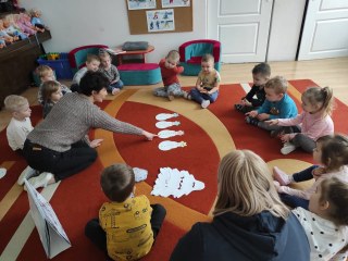 Zimowe zajęcia matematyczne w grupie Małych Odkrywców