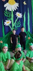 PRZEDSTAWIENIE DLA RODZICÓW ‘PRZYGODY NIEGRZECZNEJ ŻABKI’