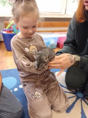 DZIECI Z PRZEDSZKOLA UCZESTNIKAMI WIOSENYCH WARSZTATÓW ZOOLOGICZNYCH