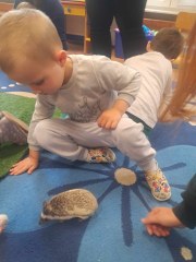 DZIECI Z PRZEDSZKOLA UCZESTNIKAMI WIOSENYCH WARSZTATÓW ZOOLOGICZNYCH