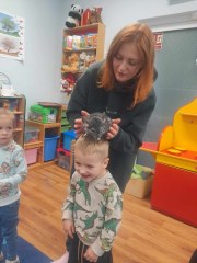 DZIECI Z PRZEDSZKOLA UCZESTNIKAMI WIOSENYCH WARSZTATÓW ZOOLOGICZNYCH